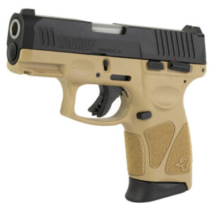 Taurus G3c 9mm Luger Semi Auto Pistol 12 Rounds Tan/Black